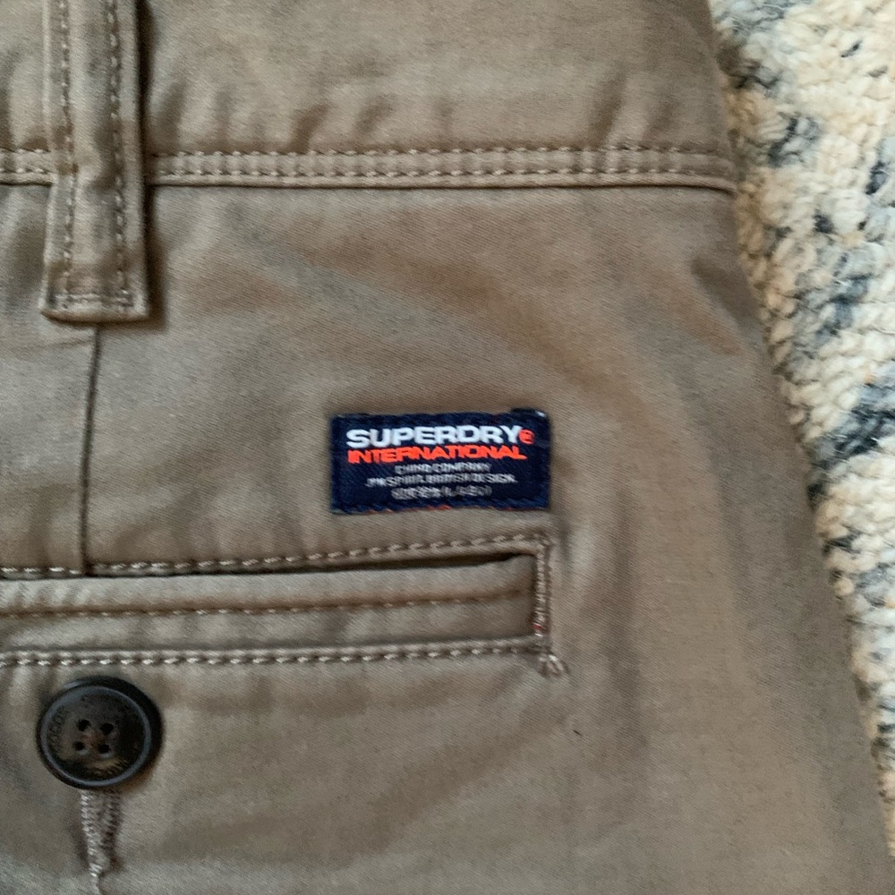 Mens Superdry chino pants